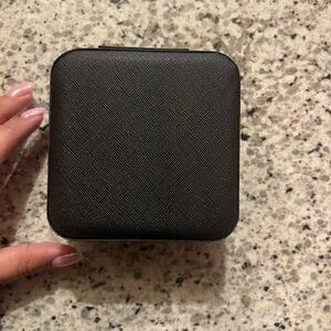 Black Travel Jewelry Case NIP